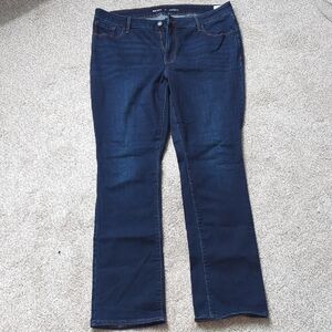 Old Navy Dark Blue Boot Cut Women's Jeans